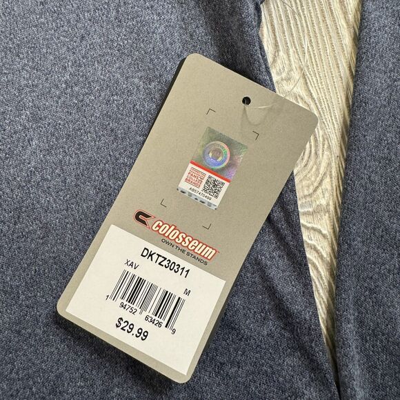 Colosseum Xavier Musketeers Logo 1/4 Zip Pullover Women’s M Gray Lightweight New - Picture 4 of 10